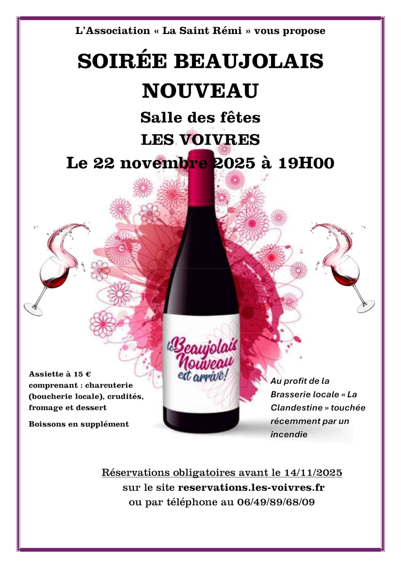 Affiche de l'événement